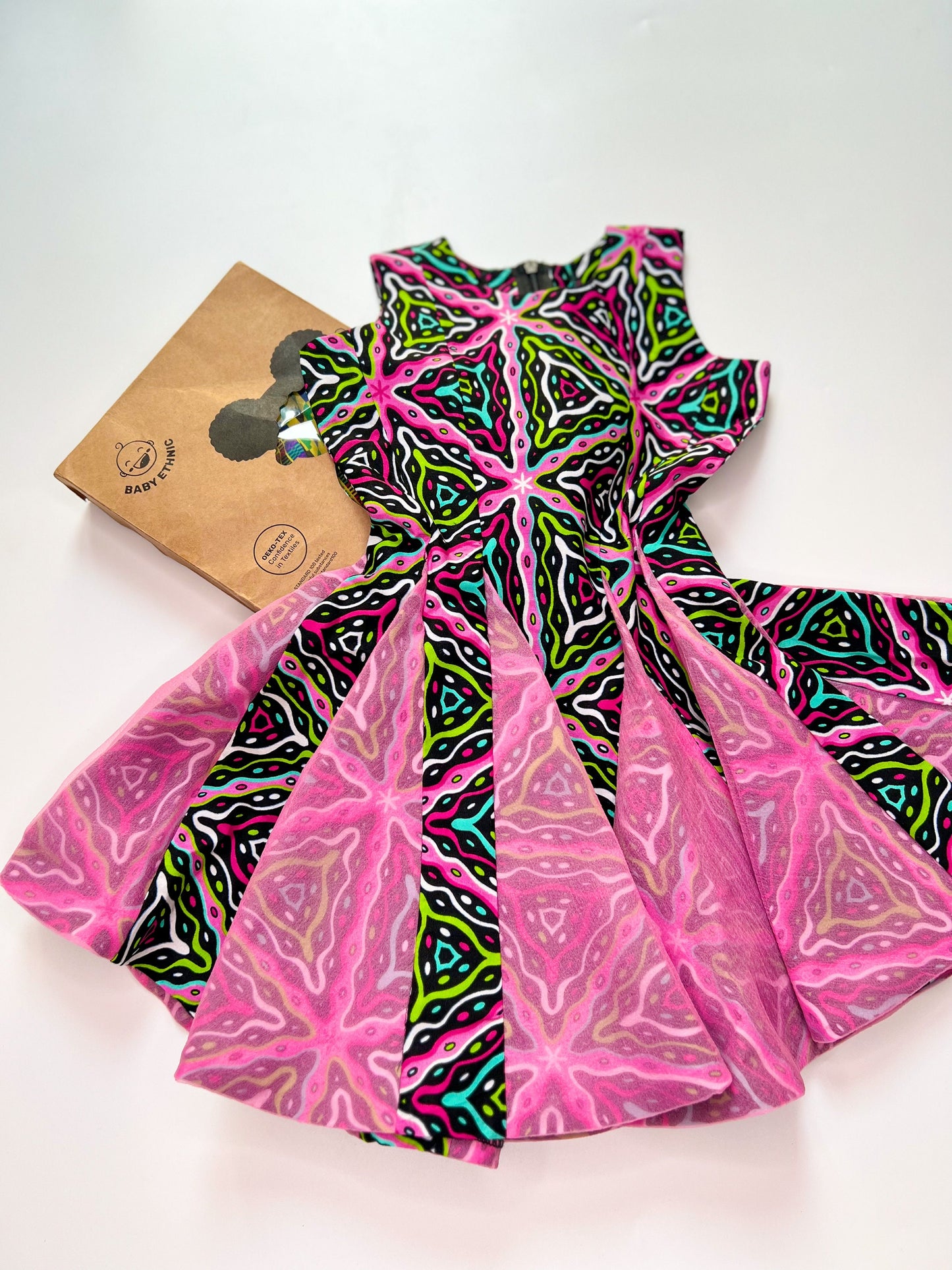 African print Ankara Baby Girl Dress, African print Dress, African Clothing, Birthday Dress