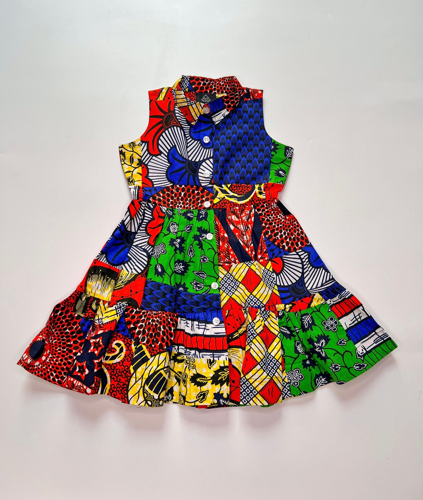 Girls African Print Dress,Ankara wax dress print shirt Dress