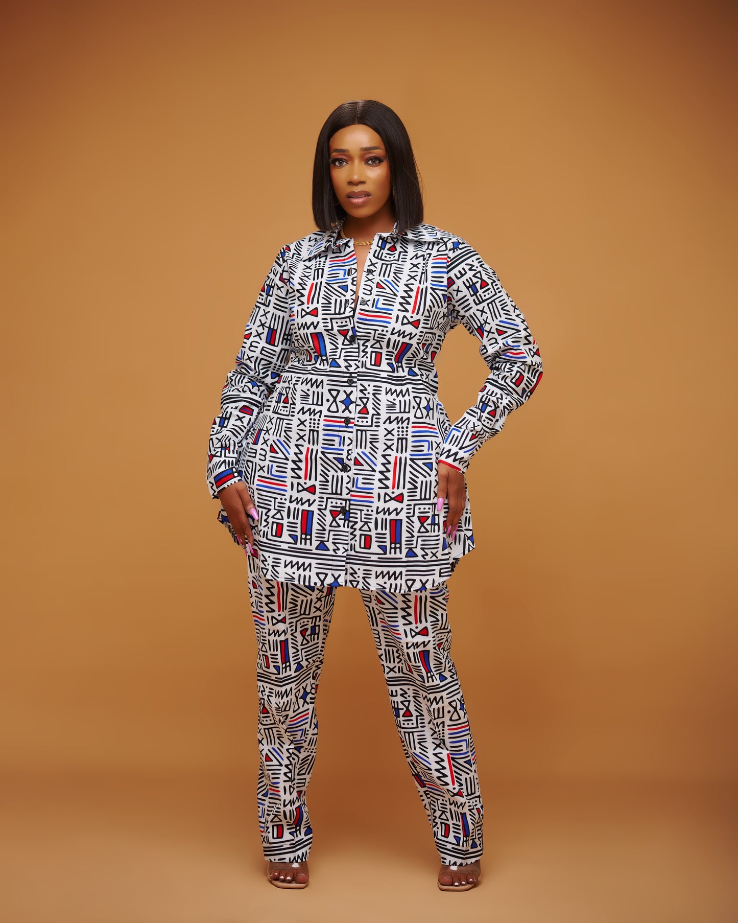 Efua shirt set